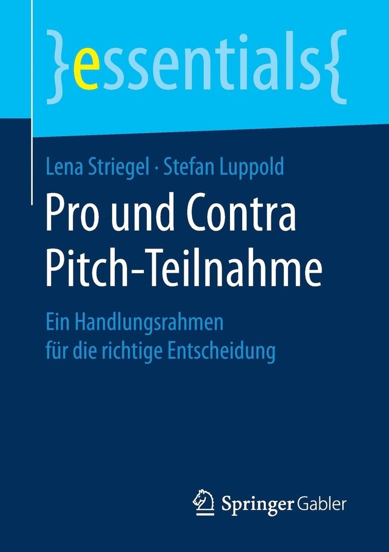 Pro und Contra Pitch-Teilnahme 1