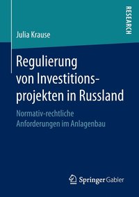 bokomslag Regulierung von Investitionsprojekten in Russland