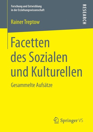 bokomslag Facetten des Sozialen und Kulturellen