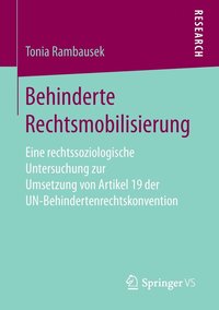 bokomslag Behinderte Rechtsmobilisierung