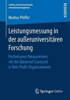 Leistungsmessung in der außeruniversitären Forschung