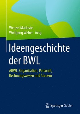 bokomslag Ideengeschichte der BWL