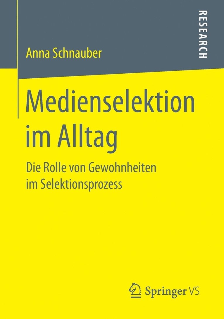 Medienselektion im Alltag 1