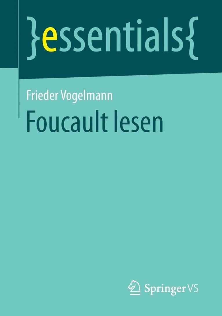 Foucault lesen 1