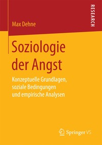 bokomslag Soziologie der Angst