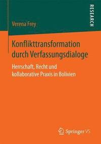 bokomslag Konflikttransformation durch Verfassungsdialoge