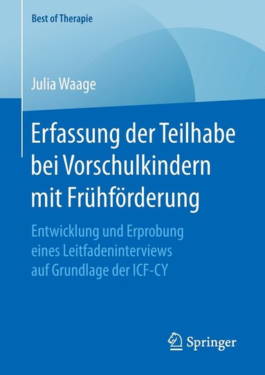 bokomslag Erfassung der Teilhabe bei Vorschulkindern mit Frhfrderung