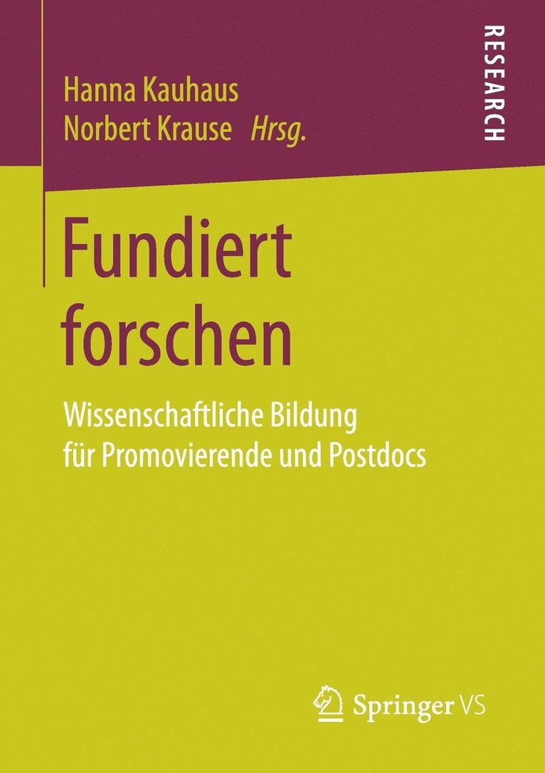 Fundiert forschen 1