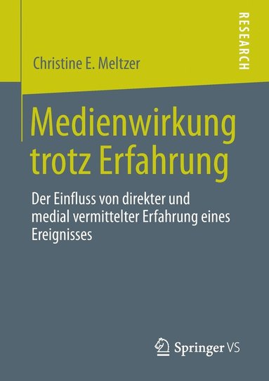 bokomslag Medienwirkung trotz  Erfahrung