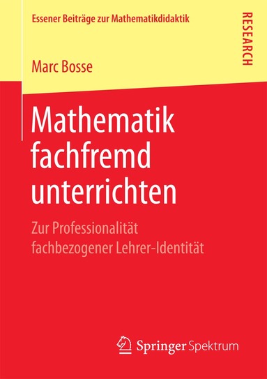 Marc Bosse - Mathematik fachfremd unterrichten, Häftad