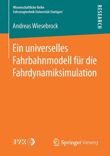 bokomslag Ein universelles Fahrbahnmodell fr die Fahrdynamiksimulation