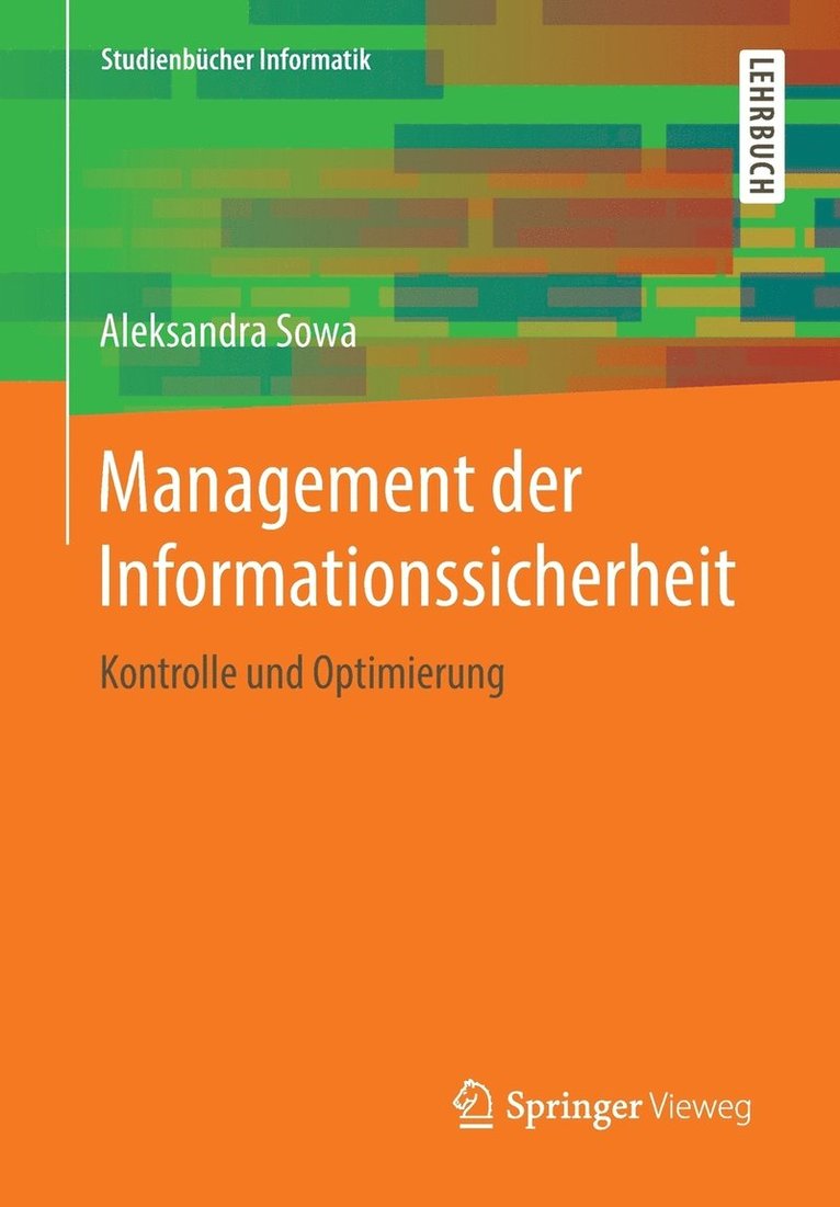 Aleksandra Sowa - Management der Informationssicherheit, Häftad