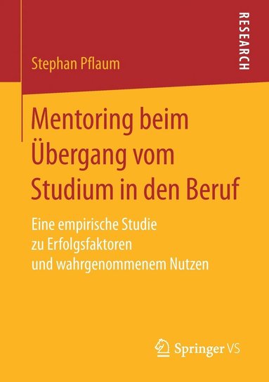 bokomslag Mentoring beim bergang vom Studium in den Beruf