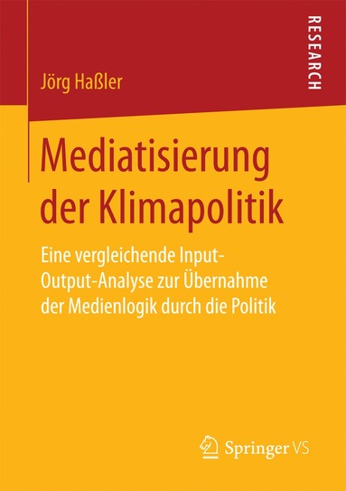 bokomslag Mediatisierung der Klimapolitik