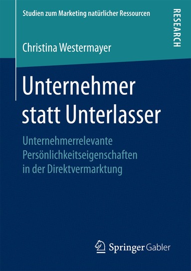 Christina Westermayer - Unternehmer statt Unterlasser, Häftad