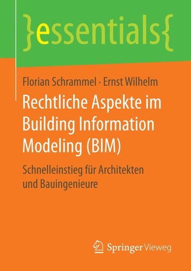 bokomslag Rechtliche Aspekte im Building Information Modeling (BIM)