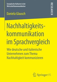 bokomslag Nachhaltigkeitskommunikation im Sprachvergleich