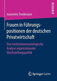 bokomslag Frauen in Fhrungspositionen der deutschen Privatwirtschaft