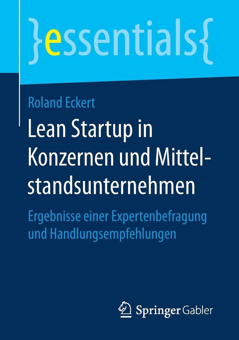 Lean Startup in Konzernen und Mittelstandsunternehmen 1