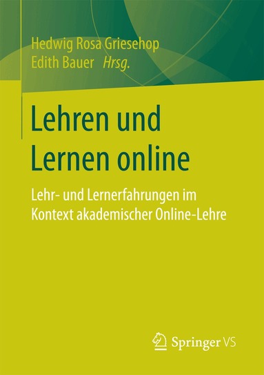 Hedwig Rosa Griesehop, Edith Bauer - Lehren und Lernen online, Häftad