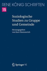 bokomslag Soziologische Studien zu Gruppe und Gemeinde