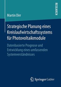 bokomslag Strategische Planung eines Kreislaufwirtschaftssystems fr Photovoltaikmodule