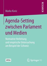 bokomslag Agenda-Setting zwischen Parlament und Medien