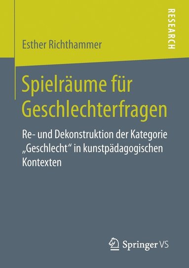 bokomslag Spielräume für Geschlechterfragen