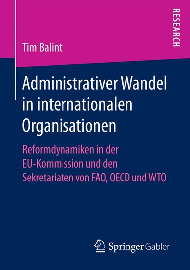 bokomslag Administrativer Wandel in internationalen Organisationen