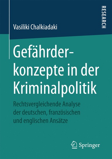 bokomslag Gefahrderkonzepte in der Kriminalpolitik