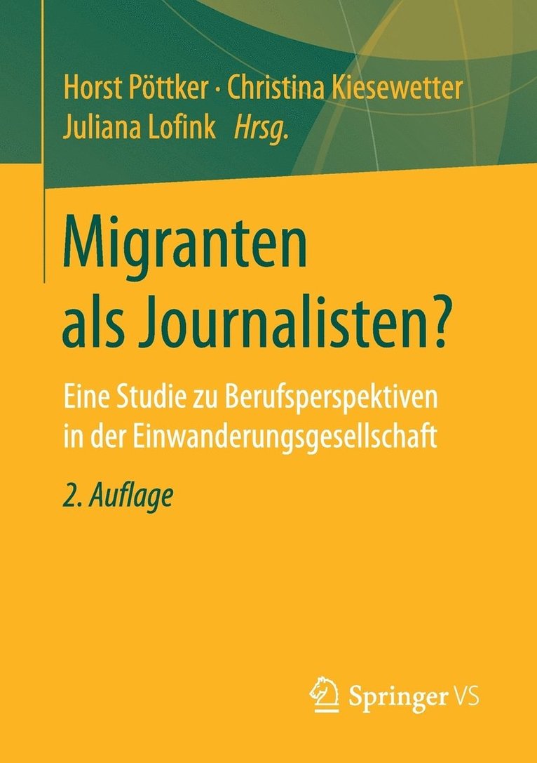 Horst Pöttker, Christina Kiesewetter, Juliana Lofink - Migranten als Journalisten?, Häftad
