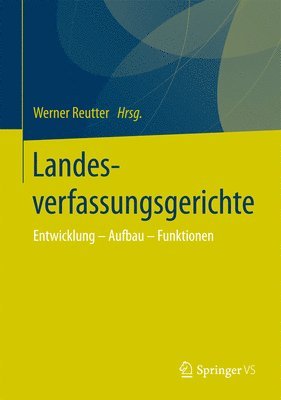 bokomslag Landesverfassungsgerichte