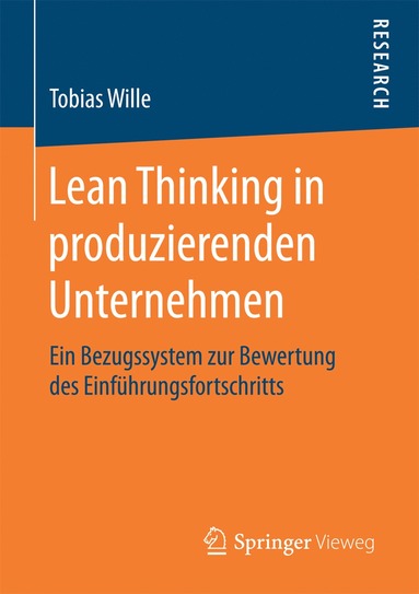 bokomslag Lean Thinking in produzierenden Unternehmen