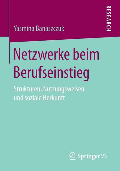 bokomslag Netzwerke beim Berufseinstieg