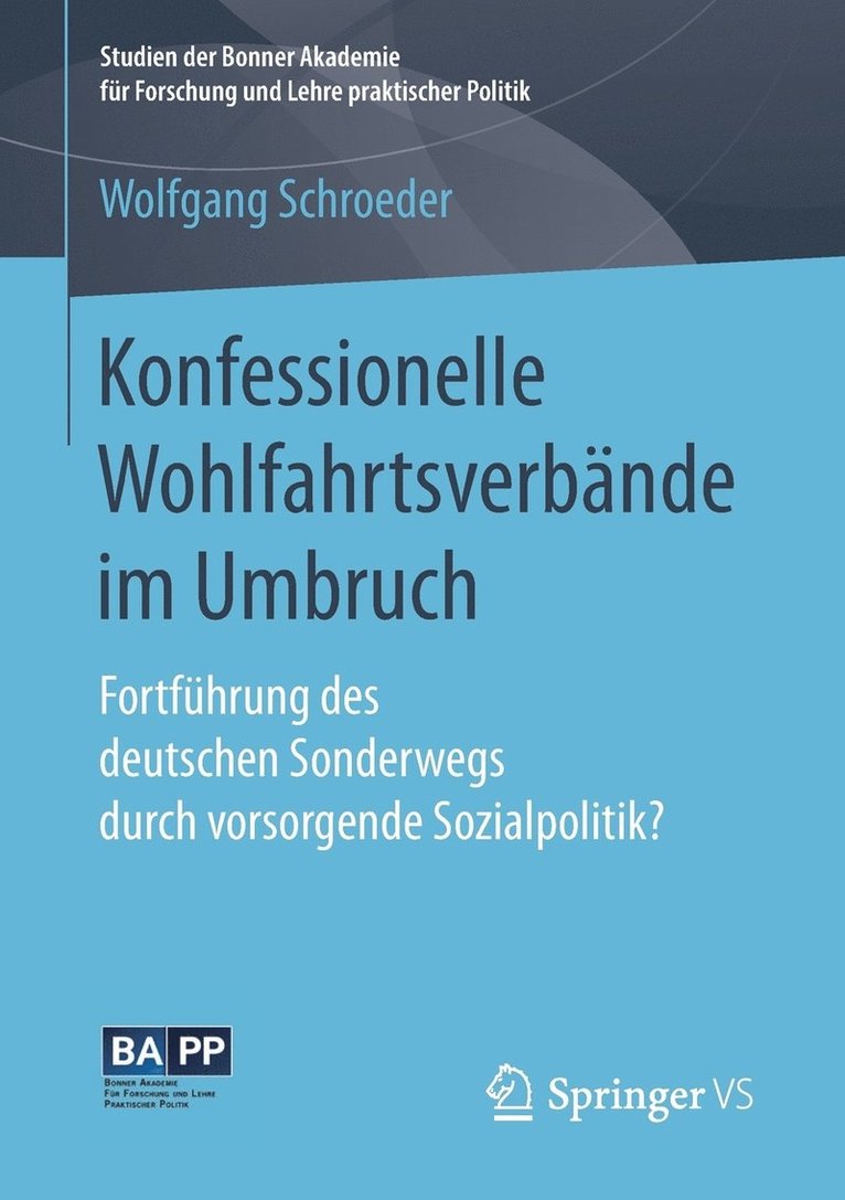 Wolfgang Schroeder - Konfessionelle Wohlfahrtsverbände im Umbruch, Häftad