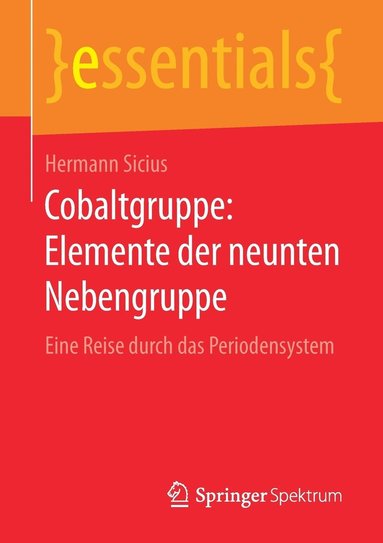 bokomslag Cobaltgruppe: Elemente der neunten Nebengruppe