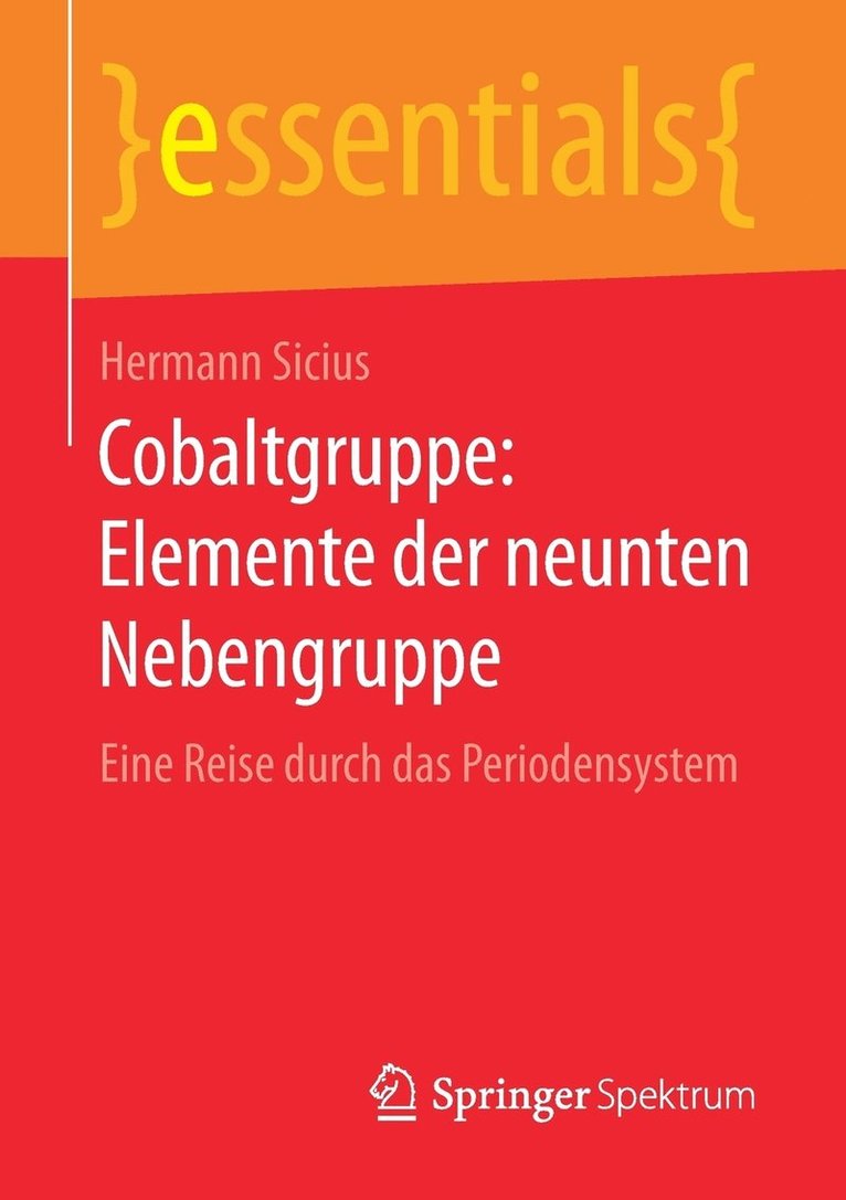 Cobaltgruppe: Elemente der neunten Nebengruppe