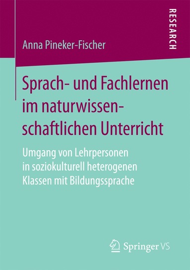 bokomslag Sprach- und Fachlernen im naturwissenschaftlichen Unterricht