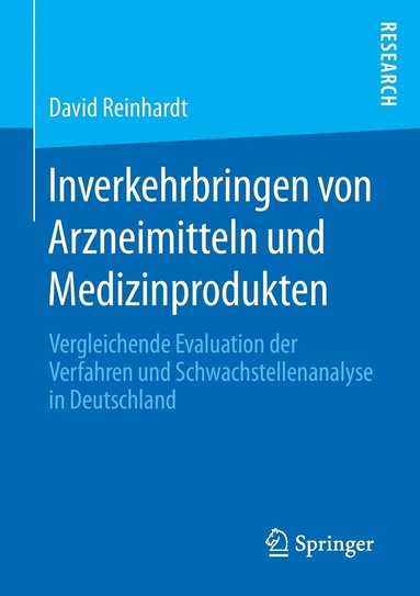 bokomslag Inverkehrbringen von Arzneimitteln und Medizinprodukten