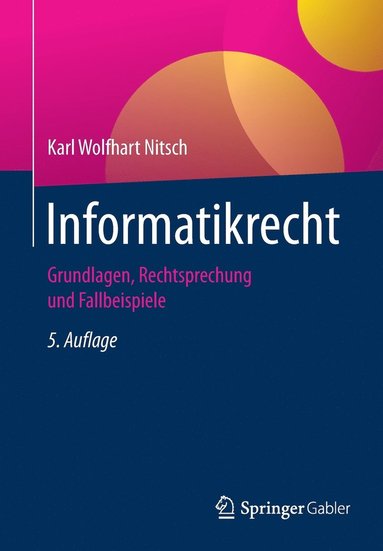 bokomslag Informatikrecht