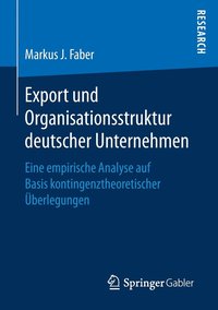 bokomslag Export und Organisationsstruktur deutscher Unternehmen