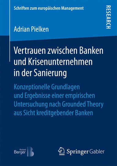 bokomslag Vertrauen zwischen Banken und Krisenunternehmen in der Sanierung