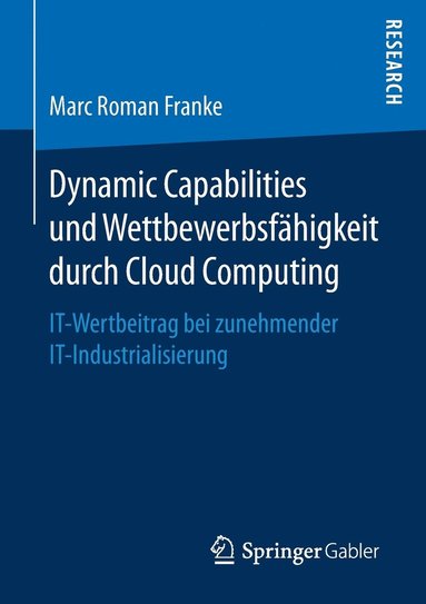bokomslag Dynamic Capabilities und Wettbewerbsfhigkeit durch Cloud Computing