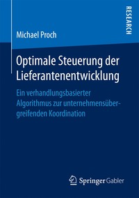 bokomslag Optimale Steuerung der Lieferantenentwicklung