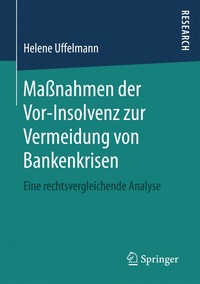 bokomslag Maßnahmen der Vor-Insolvenz zur Vermeidung von Bankenkrisen