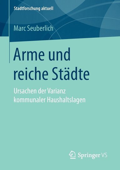 bokomslag Arme und reiche Stdte