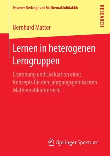 Bernhard Matter - Lernen in heterogenen Lerngruppen, Häftad