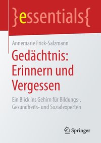 bokomslag Gedächtnis: Erinnern und Vergessen