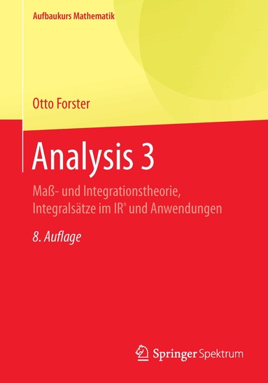 Otto Forster - Analysis 3, Häftad