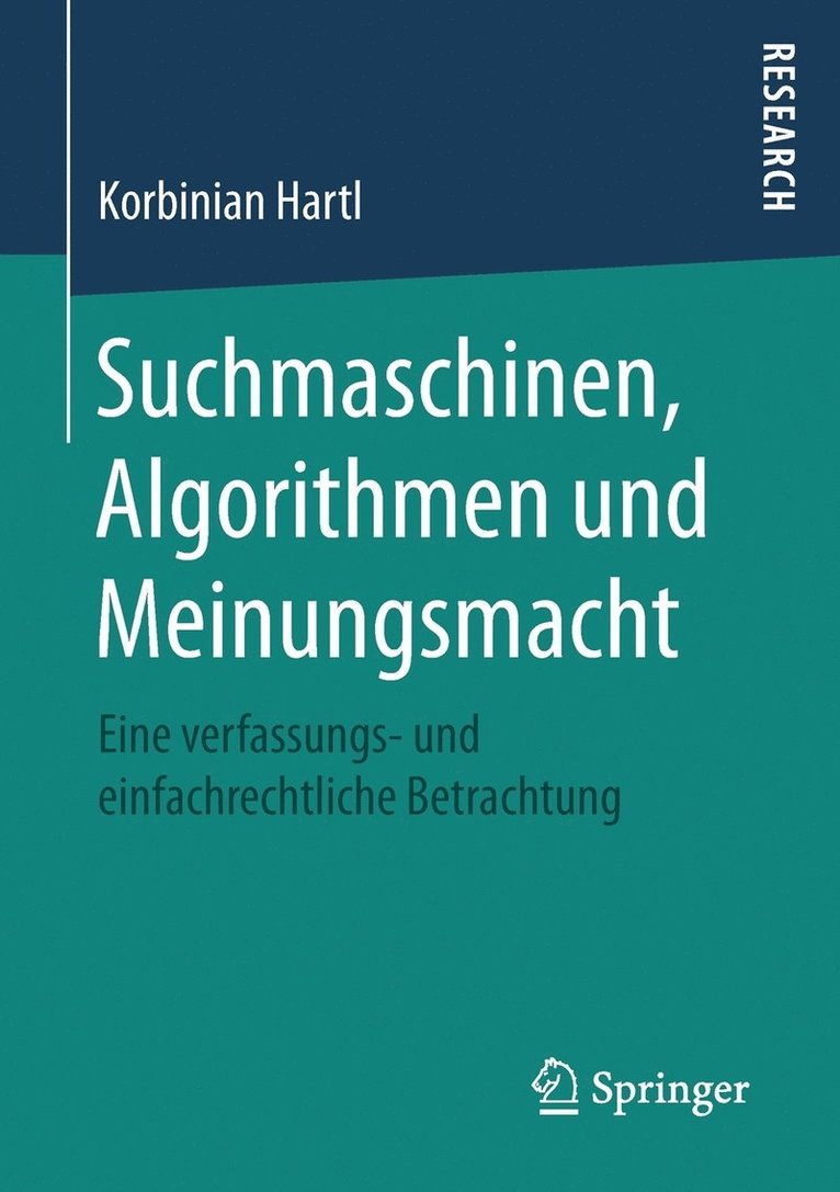 Suchmaschinen, Algorithmen und Meinungsmacht 1